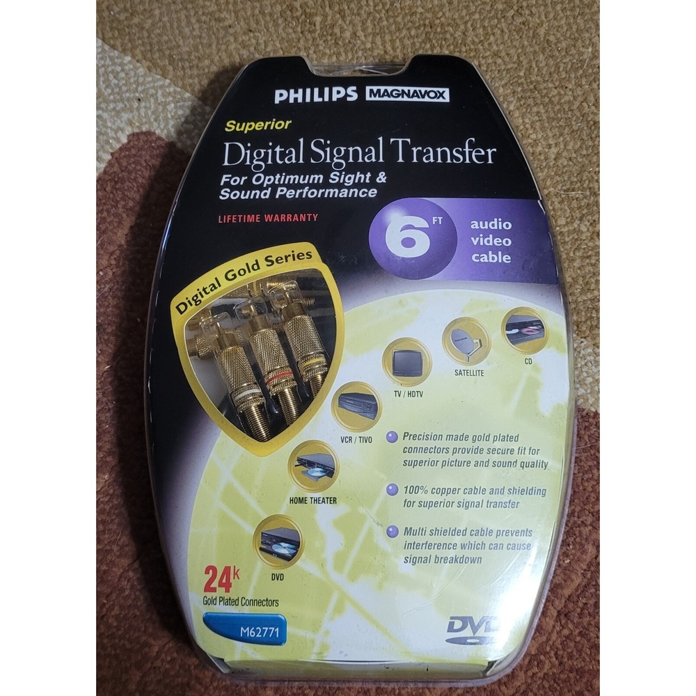 NIP Philips Magnavox Digital Signal Transfer 6ft